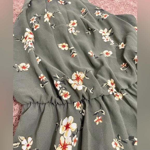 Blue Rain Green and floral dress - Picture 5 of 6